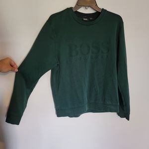 Mens Large Hugo Boss slim fit crew